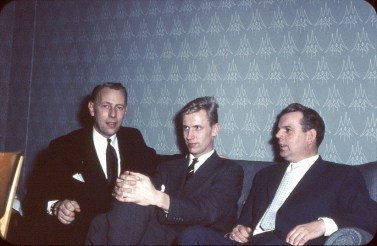 Ivar Linder, Jan Bäfving och Fredrik Olsson